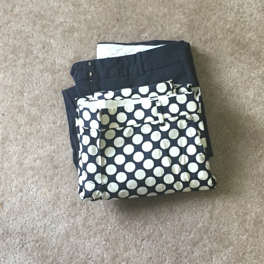 J.crew pant bundle NAVY SOLD